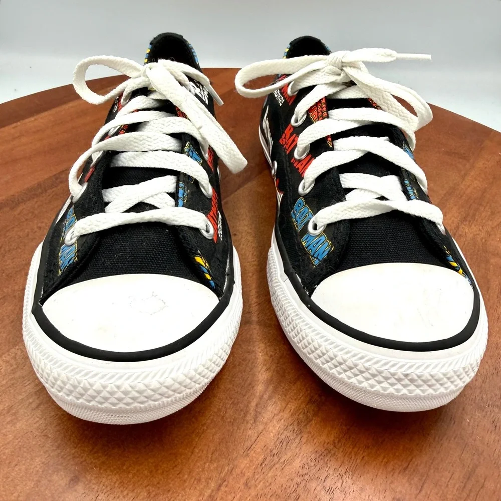 Converse Chuck Taylor All Star Batman 80‎ Years Sneakers Black 367321F Kids 1.5Y